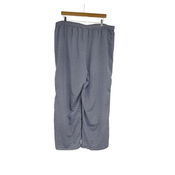 Michael Michael Kors Blue Pattern Wide Leg Beach Pants Womens Plus Size 3XL - Picture 3 of 8